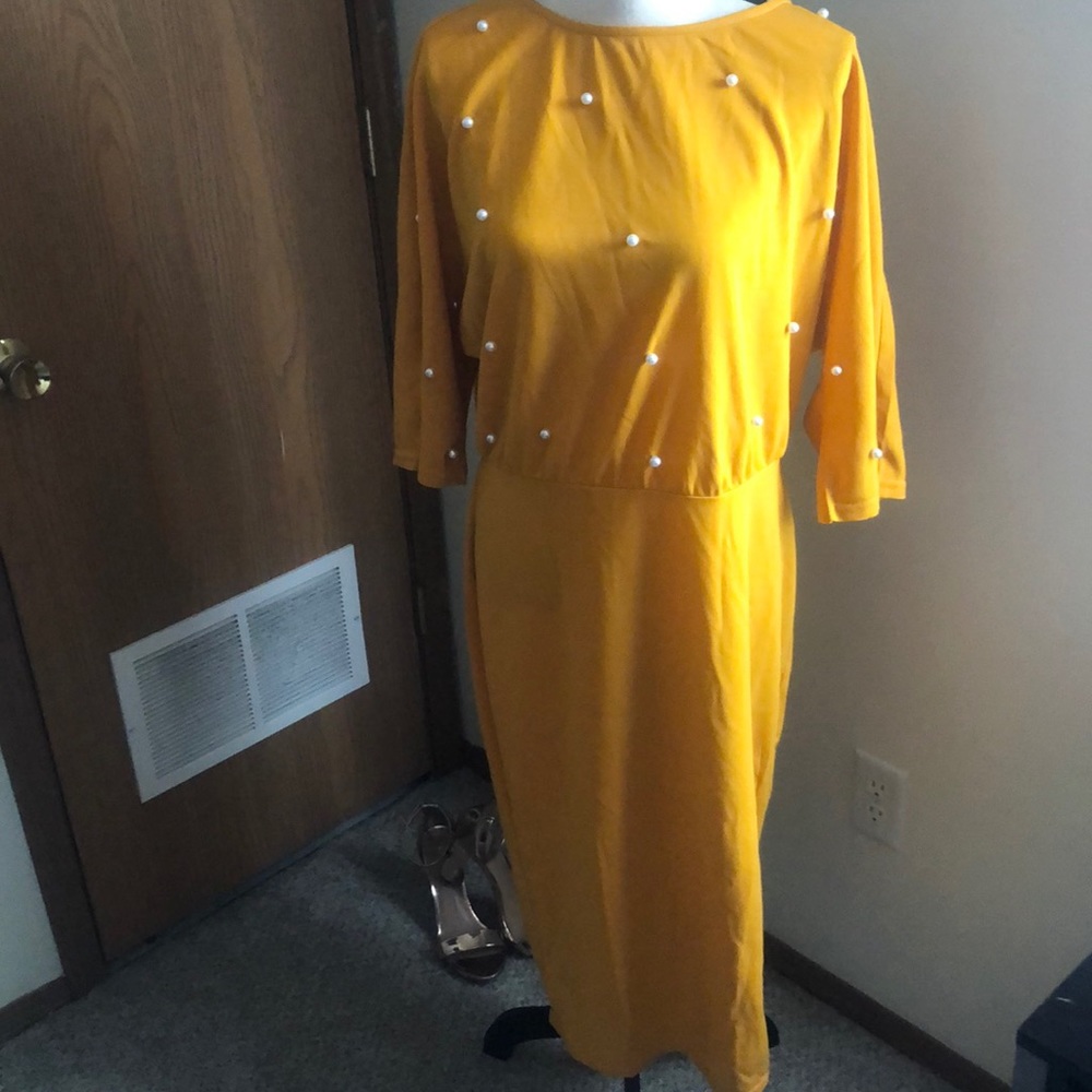 Yellow dress